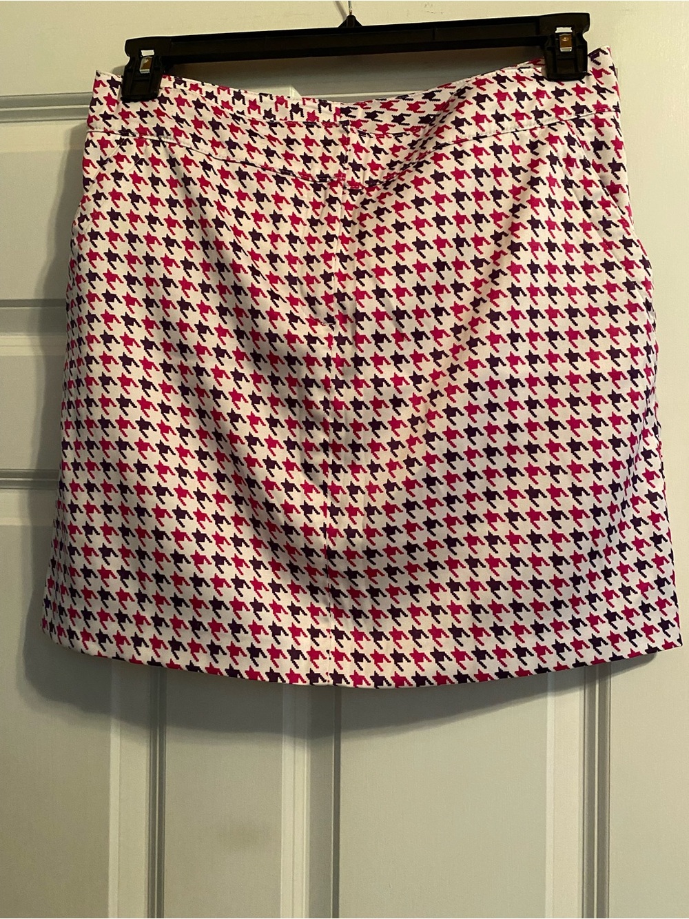 Izod Pink and White Houndstooth Skort - Izod Golf